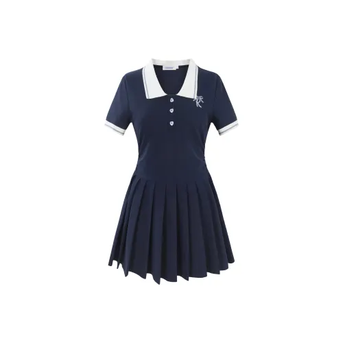 UNIFREE Короткое платье с короткими рукавами женское