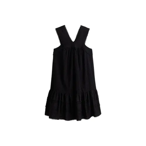 H&M Черные Женские Платья без рукавов