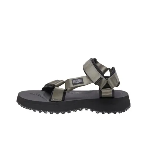 Suicoke Пляжные сандалии Черный Серый Мужской