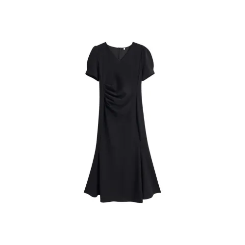 Love To Serve Короткий рукав Платье Женское