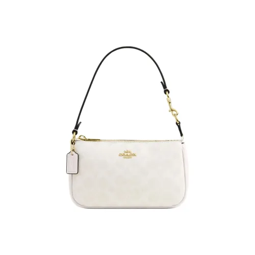 COACH Nolita Искусственная кожа Сумка Маленькая Женская Белая