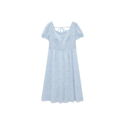 Love To Serve Короткий рукав Платье Женское