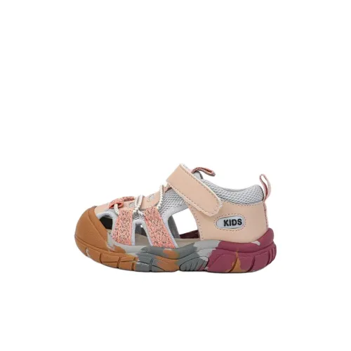 QINUOSHU Противоскользящие Анти-KICK И Дышащие Низкие Топы Детские Сандалии для Детей Возрастом 3-7 Лет