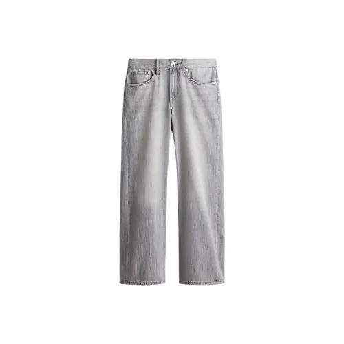 H M Gray Men's Jeans H M Серый Мужской Джинсы