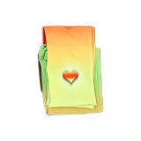 Оранжевый/Зеленый Градиентный Любовь