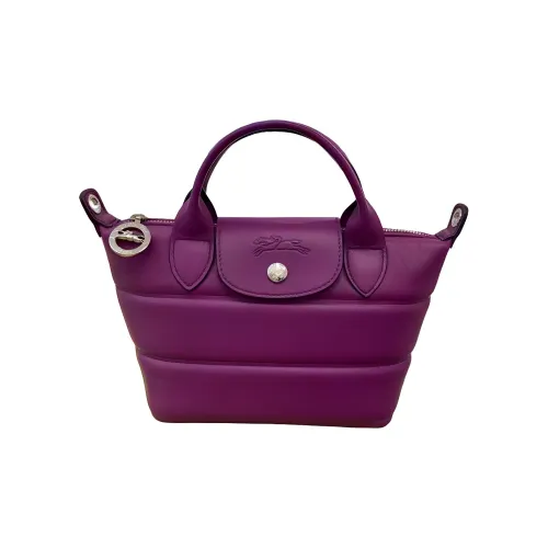 LONGCHAMP Le Pliage Xtra Кожа Одно плечо Сумка Мини Женская Фиолетовая