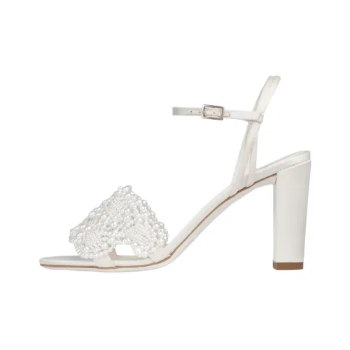 Jimmy Choo Cary One Ремень Сандалии 8,5 см Женские Белые