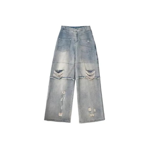 M MAICCO Синие Унисекс Джинсы