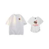 Белый свободный крой + белый с утяжкой на талии