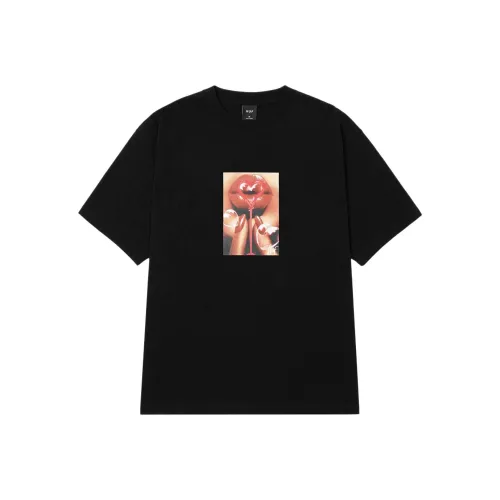 HUF Черная унисекс футболка