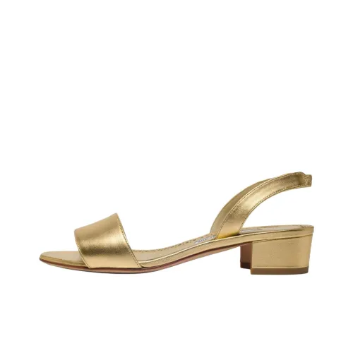 MANOLO BLAHNIK Patopia One Ремешок Сандалии 3 см Женские Золотые