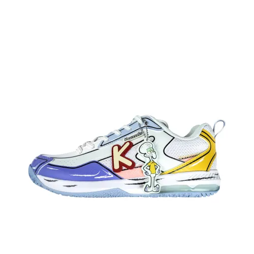 Kawasaki Бадминтонная обувь Low Top Octopus Brother Глубокий морской синий Unisex