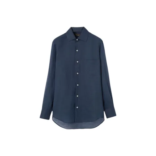 Loro Piana Корона Синий Женские Рубашки
