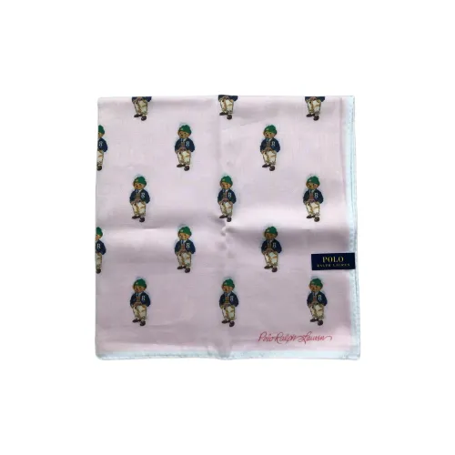 Polo Ralph Lauren Хлопковый шелк Шарфы Унисекс Розовый