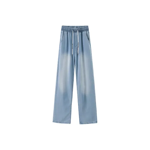 FAKE UINTAGE Синий Унисекс Джинсы