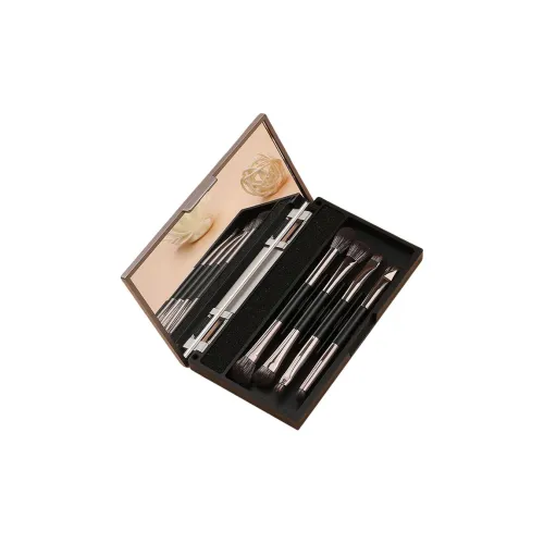 ZHENZI Двойная головка для теней для век щетка коробка кисть для макияжа