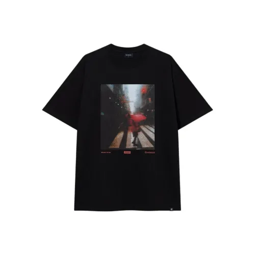 COVERNAT Черная унисекс футболка