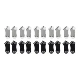 10 пар (5 светло-серых + 5 черных)