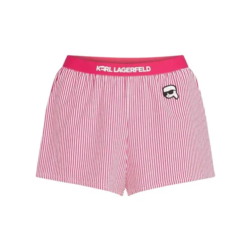 Karl Lagerfeld Пижамные штаны Женские Розовые