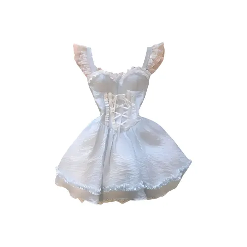 IQC Короткий рукав Платье Женское