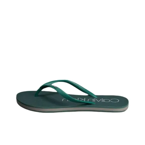 CALVIN KLEIN Шлепанцы Женские Зеленые