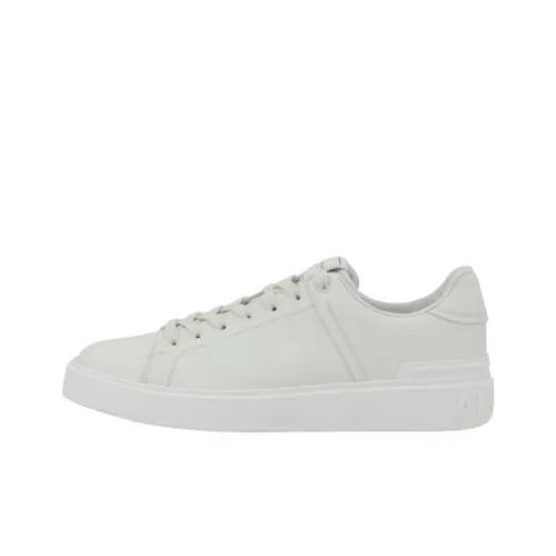 BALMAIN B Court Low Top Скейтборд Кроссовки Мужские Белые