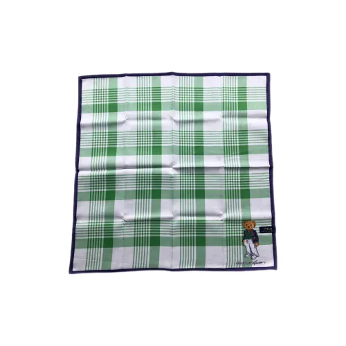 Polo Ralph Lauren Хлопковый шелк Шарфы Унисекс Зеленый