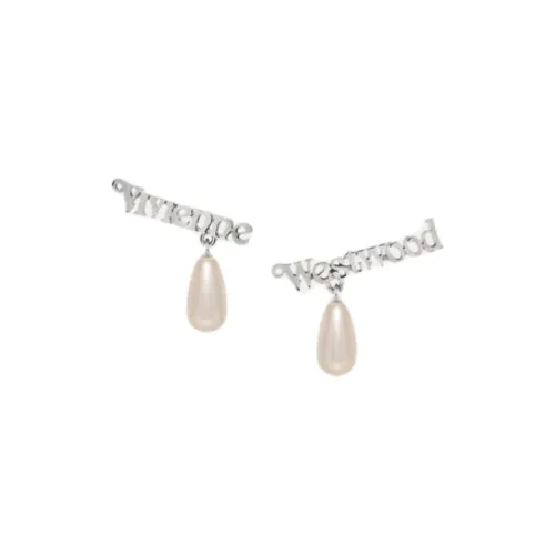 Серьги Vivienne Westwood Brass Stud 1 пара женский серебряный