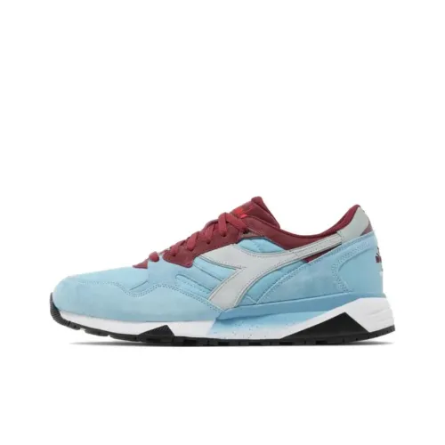 DIADORA N9002 Устойчивый к истиранию Низкий Топ Повседневная обувь Unisex Light Синий