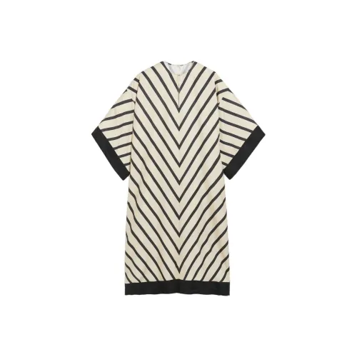 By Malene Birger Бежевые Женские Длинные Платья с Рукавами