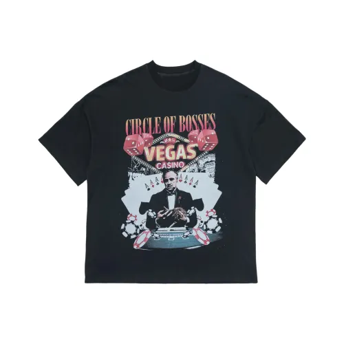 STRANGER LAB Черная унисекс футболка