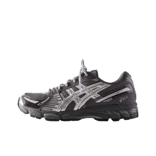 KITH Collaboration x Asics Gel Kayano 12,1 Low Топ Беговые кроссовки Унисекс Черный Серебряный