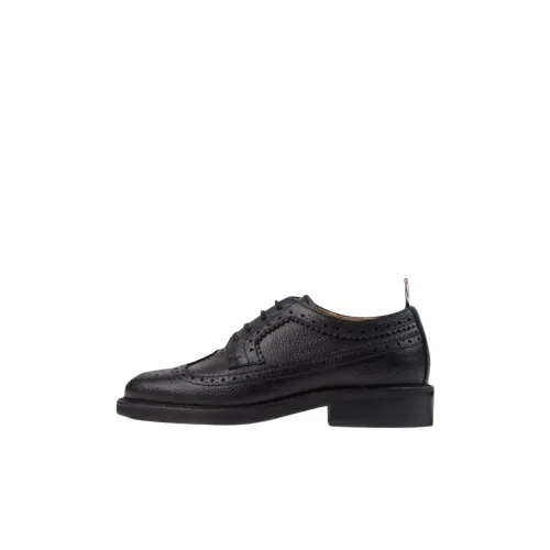 THOM BROWNE Детская кожаная обувь Low Top Черный Kids
