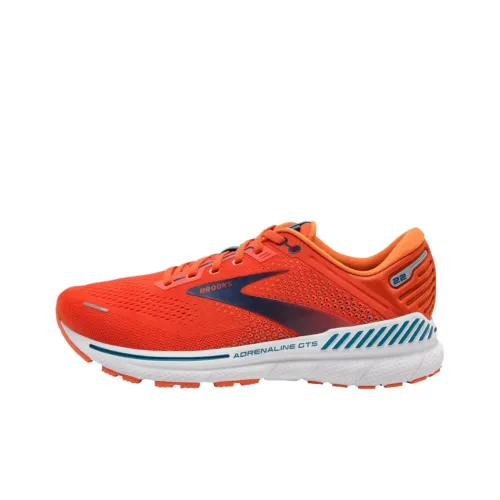 Brooks Adrenaline GTS 22 Устойчивые к истиранию Низкие Беговые кроссовки Мужские Оранжевый тыква