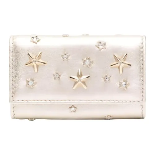 Jimmy Choo Кожа Key Pouch Женские Золото