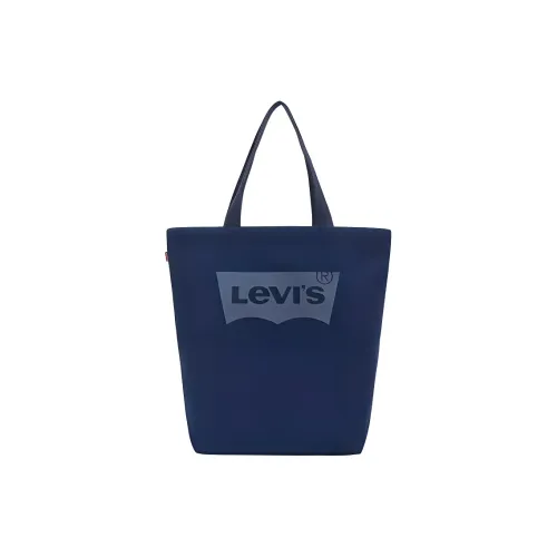 Levi's Хлопок Тоут Сумка Сумка для покупок Сумка Сумка через плечо Средняя Женская Темно-синий