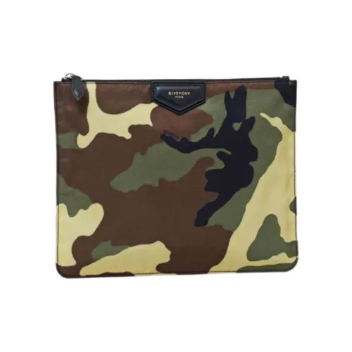 Givenchy Полиамид Клатч Мужской Зеленый