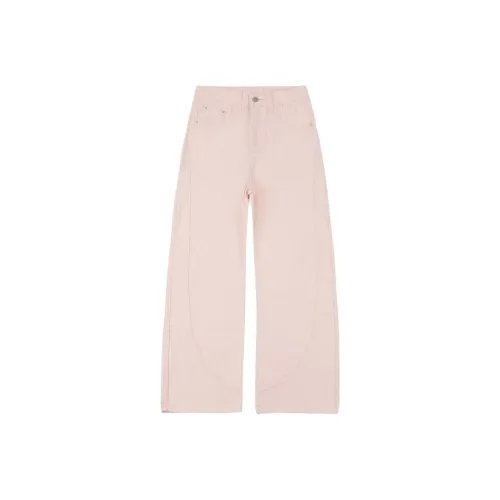 MA JOURNEE Розовые Женские Джинсы