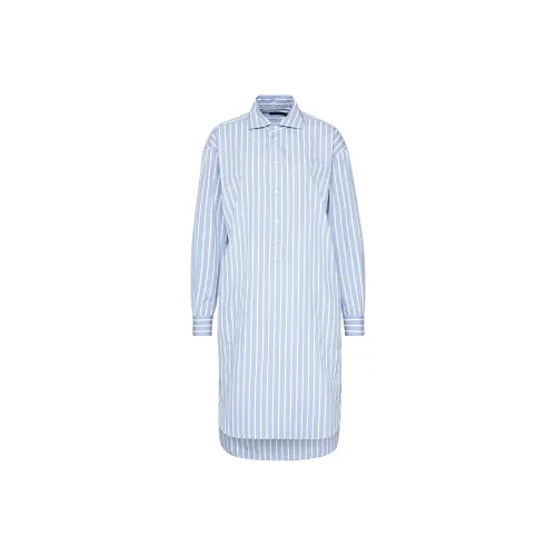 Polo Ralph Lauren Длинное платье с длинными рукавами женское