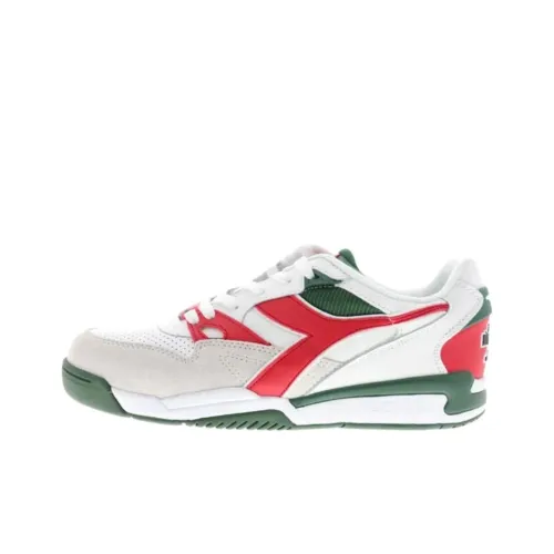 DIADORA Rebound Ace Износостойкие Низкие Беговые Кроссовки Унисекс Белый Красный