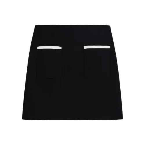 KARL LAGERFELD SS25 Повседневные короткие юбки Женские Черный