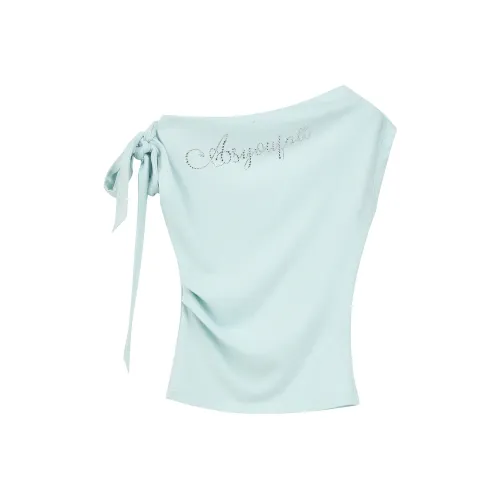 Pa33word Зеленые Женские Футболки