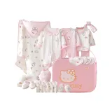 Хелло Китти, всесезонный набор из 22 предметов, светло-розовый, розовый чемодан