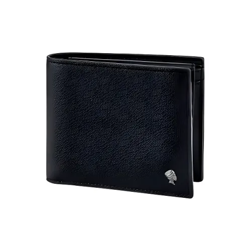 PORTER Галька текстура Коровья кожа Мелочь Кошелек Кошелек Унисекс Черный