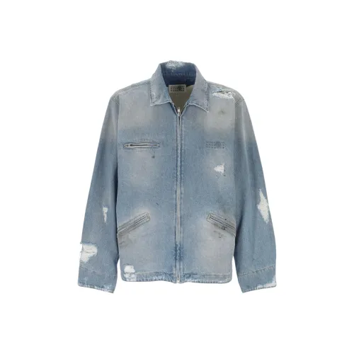 MM6 MAISON MARGIELA Denim Jacket Men's Blue