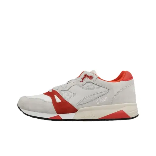 DIADORA S8000 Устойчивый к истиранию Низкий Топ Повседневная обувь Unisex Light Серый