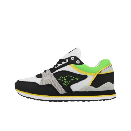 KangaROOS Повседневный Низкий Топ Черный Белый Зеленый Мужской