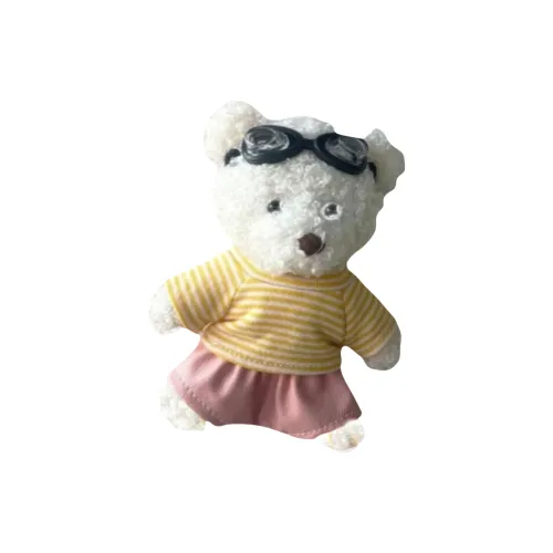 CHUNTUSHU Свитер Медведь Премиум Милый Стиль Креативный Утонченный Брелок Аксессуары для Сумок Куклы Плюшевый Брелок 10 см Рекомендуемая Высота