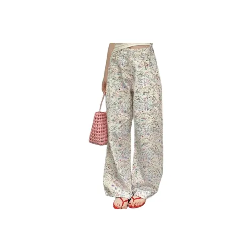 TONYBEAR Белые Женские Повседневные Брюки