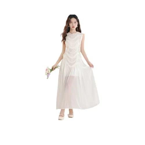 SIXUSICHOU Без рукавов Платье Женское